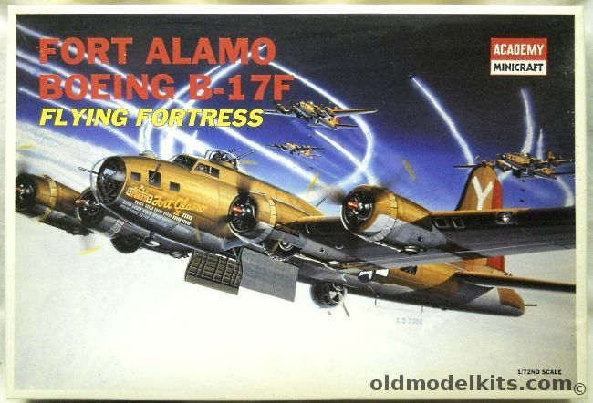 Academy 1/72 Boeing B-17F Flying Fortress Fort Alamo, 2142 plastic model kit